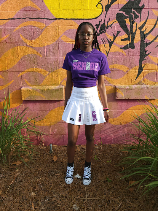 Senior Graduation Tennis Skirt
