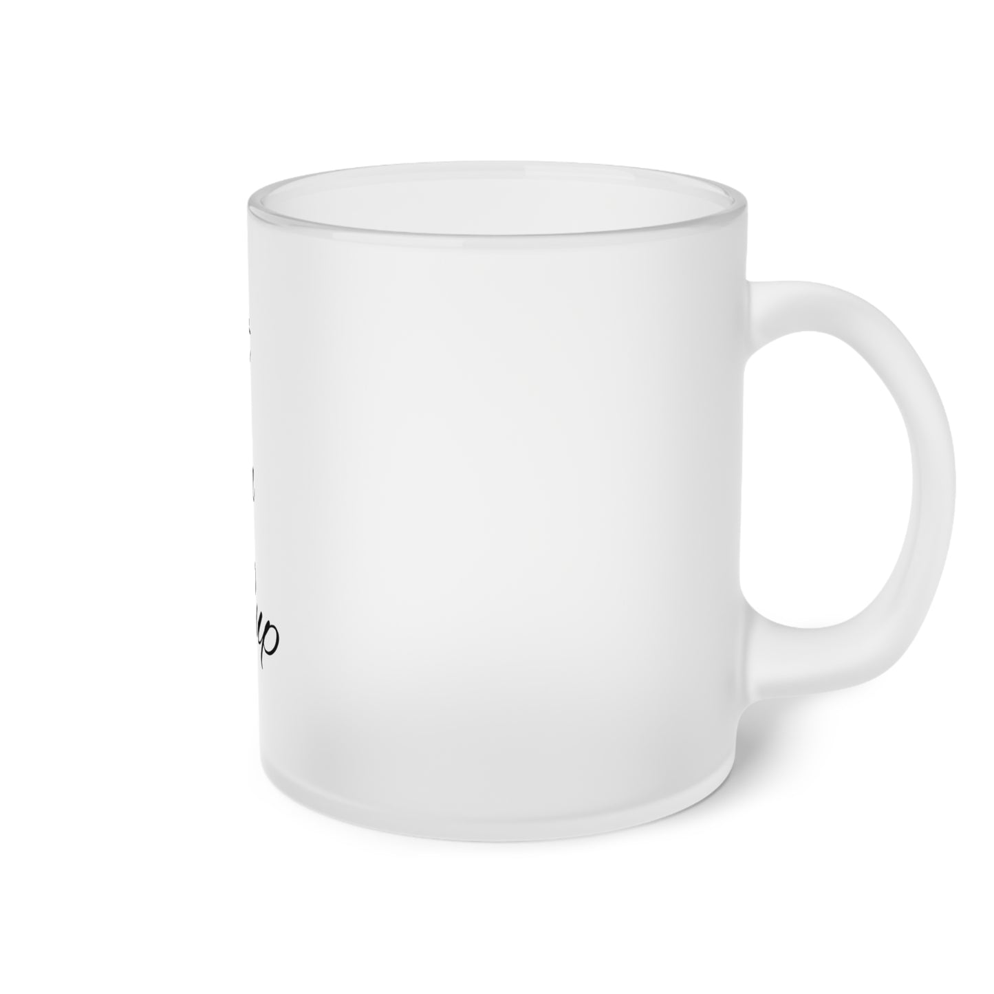 Frosted Glass Mug